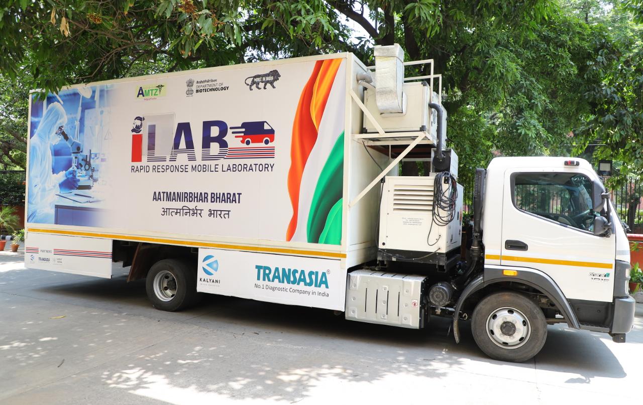 India’s first mobile lab forpromote last mile testing access in rural India.